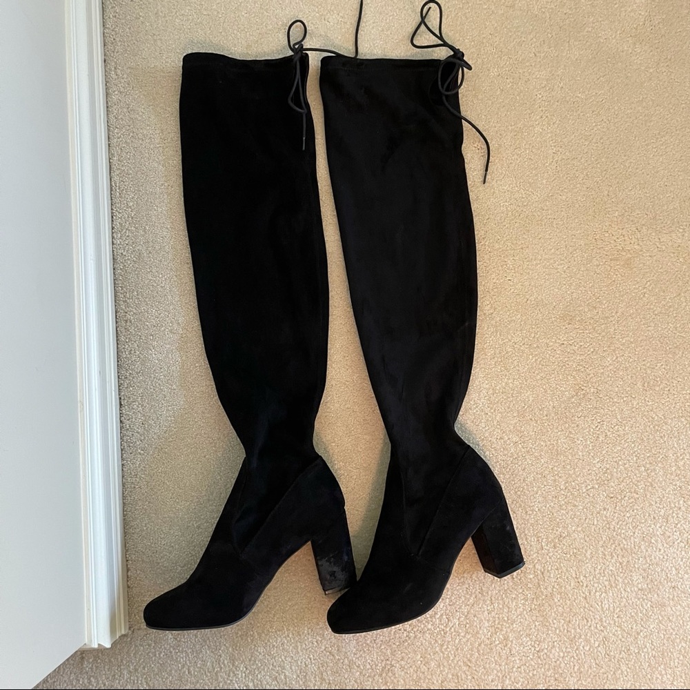 Chinese Laundry Black Over the knee Boots Size 9